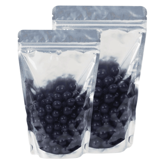 One side metallized standup zipper pouches